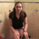 A brunette girl shows visible discomfort taking a very runny shit while sitting on a toilet. She pushes for a while longer to get more out and wipes when finished. Great for diarrhea fans! Presented in 720P HD. Exactly 5 minutes.